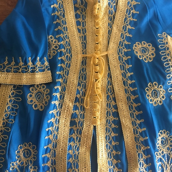 Turquoise,Black or Pink Handmade Baby Kaftan🤘🏼 - Picture 2 of 6